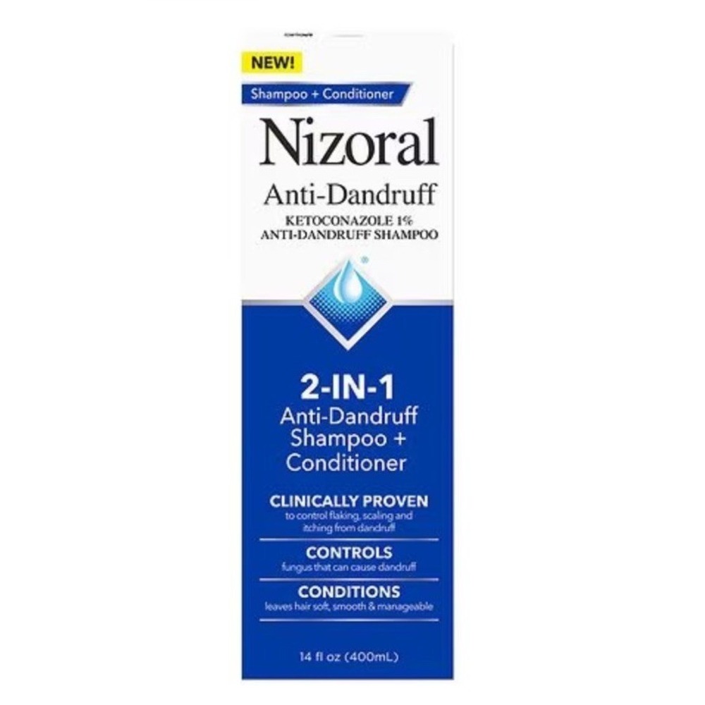 Nizoral Anti-Dandruff 2-In-1 Shampoo + Conditioner 14 fl oz Exp. 02/2027